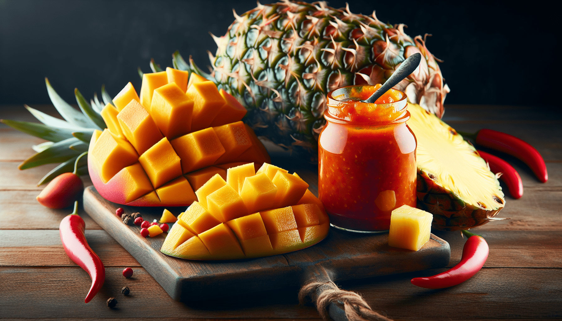 Delicious Mango Pineapple Hot Sauce Recipe