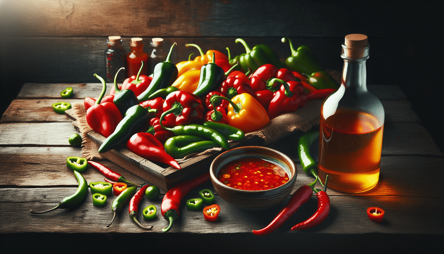 How to Make Homemade Vinegar-based Hot Pepper Sauce 1