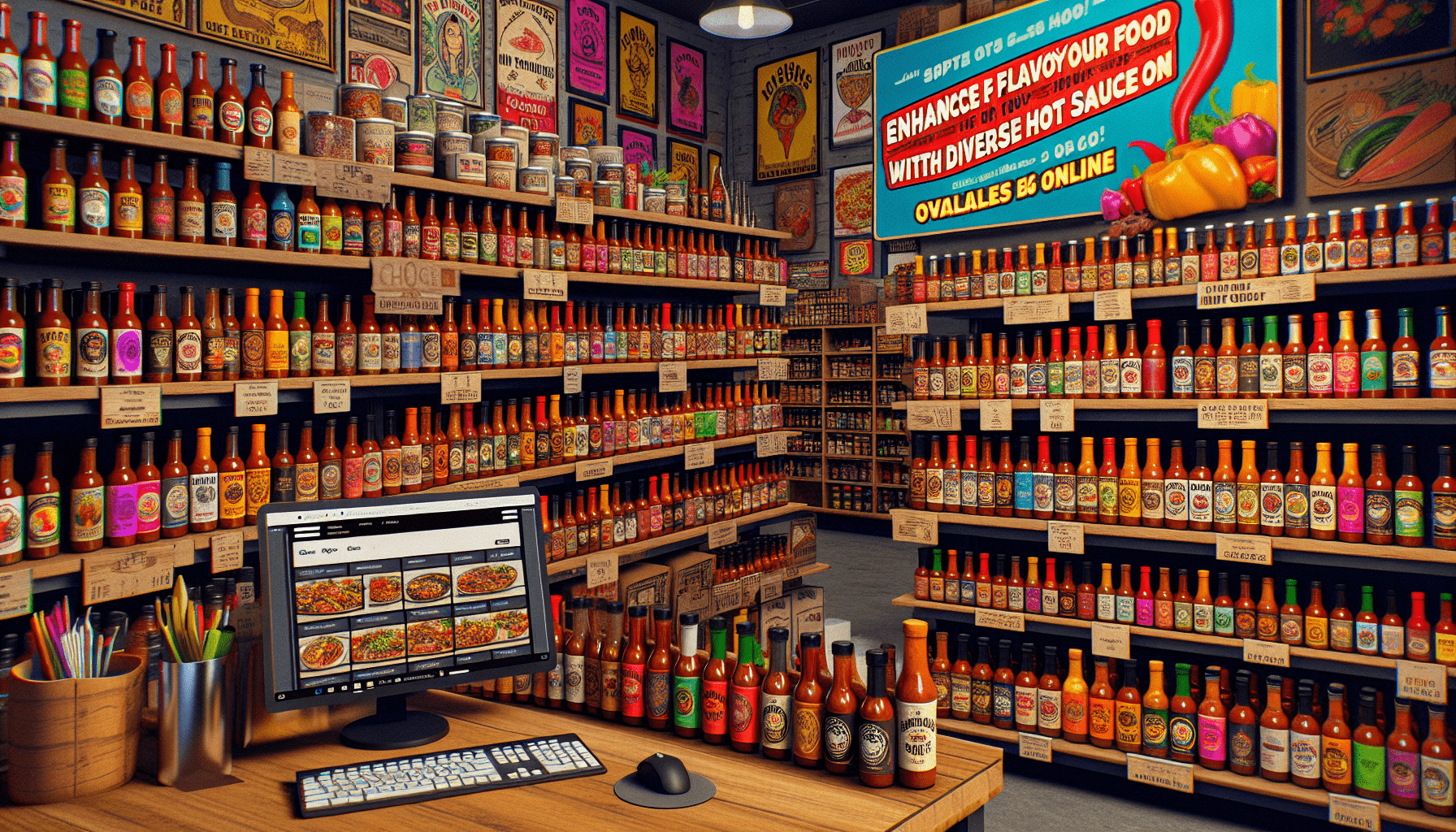 Spice up your food with Hot Sauce Store’s Online Collection!